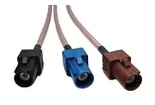 Produktfoto 1 von Molex 73403 Buchse Koaxialsteckverbinder Runder Koaxial-Steckverbinder, Kabel, für RG174, RG-316-Kabel Crimpbefestigung,