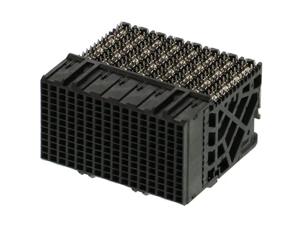 Molex 76160, 1.9 mm Backplane-Steckverbinder 4 Paare, 192-polig Buchse, 12-reihig, gewinkelt, Durchsteckmontage 16