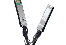 Produktfoto 1 von Molex SFP+ Ethernet-Kabel, 1 m, Schwarz, Beryllium-Kupfer-Zink-Legierung