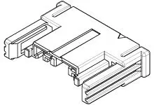 Produktfoto 1 von Molex 503473 Beleuchtungssteckverbinder Stecker, Steckergehäuse, Anz.Ausl. 2
