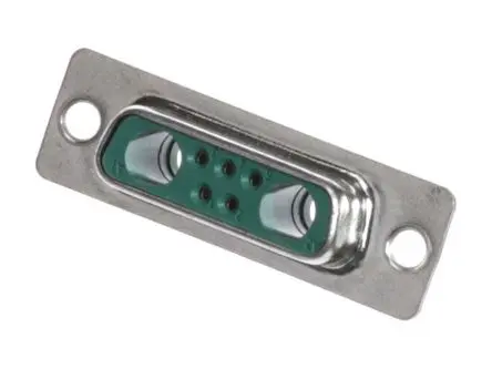 Molex 173107 D-Sub-Steckverbinder Gerade, 7-polig, Panel Buchse 2.84 mm Raster, mit Flansch