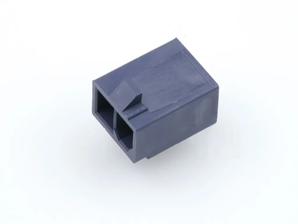 Molex 172648 Leiterplattenleiste gewinkelt, 2-polig / 1-reihig, Raster 4.2 mm Raster Durchsteckmontage, Kabel-Platine,