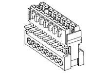 Produktfoto 1 von Molex 91780 IDC-Steckverbinder Buchse, 3-polig / 1-reihig, Raster 2.5 mm