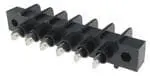 Produktfoto 1 von Molex Klemmstreifen Messing 6-reihig 15A, Raster 9.53 mm, 300 V Zinnleiter