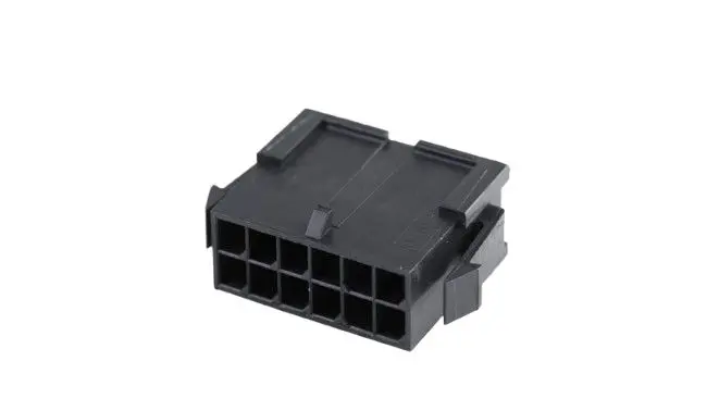 Produktfoto 1 von Molex 43025 Stecker Steckverbindergehäuse 3 mm, 12-polig / 2-reihig, Panel