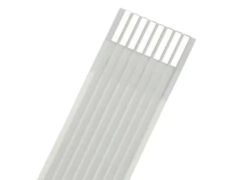 Produktfoto 1 von Molex 15267 Flachbandkabel FFC, 10-adrig, Raster 1mm Abgeschlossen, Anschluss A FFC-Steckverbinder