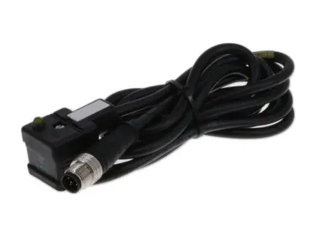 Produktfoto 1 von Molex 121036, 5-polig konfektioniertes Sensorkabel, Rechtwinklig Stecker 5 / M12, Gerade Stecker, Länge 2 m