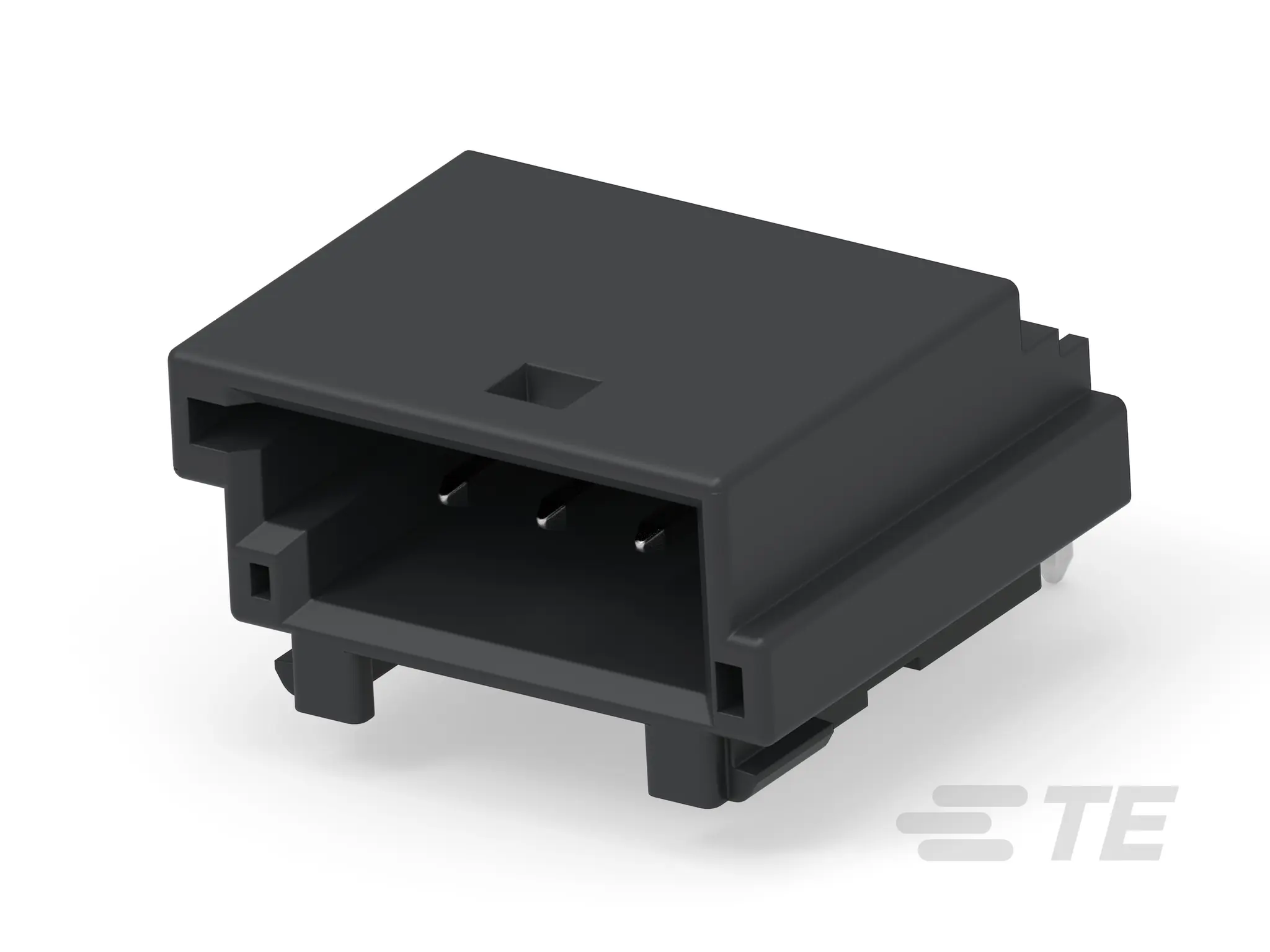 Produktfoto 1 von TE Connectivity 13558  Automotive, Kfz-Steckverbinder, Kopfzeile, Stecker, 4-polig, Schwarz / 1-reihig