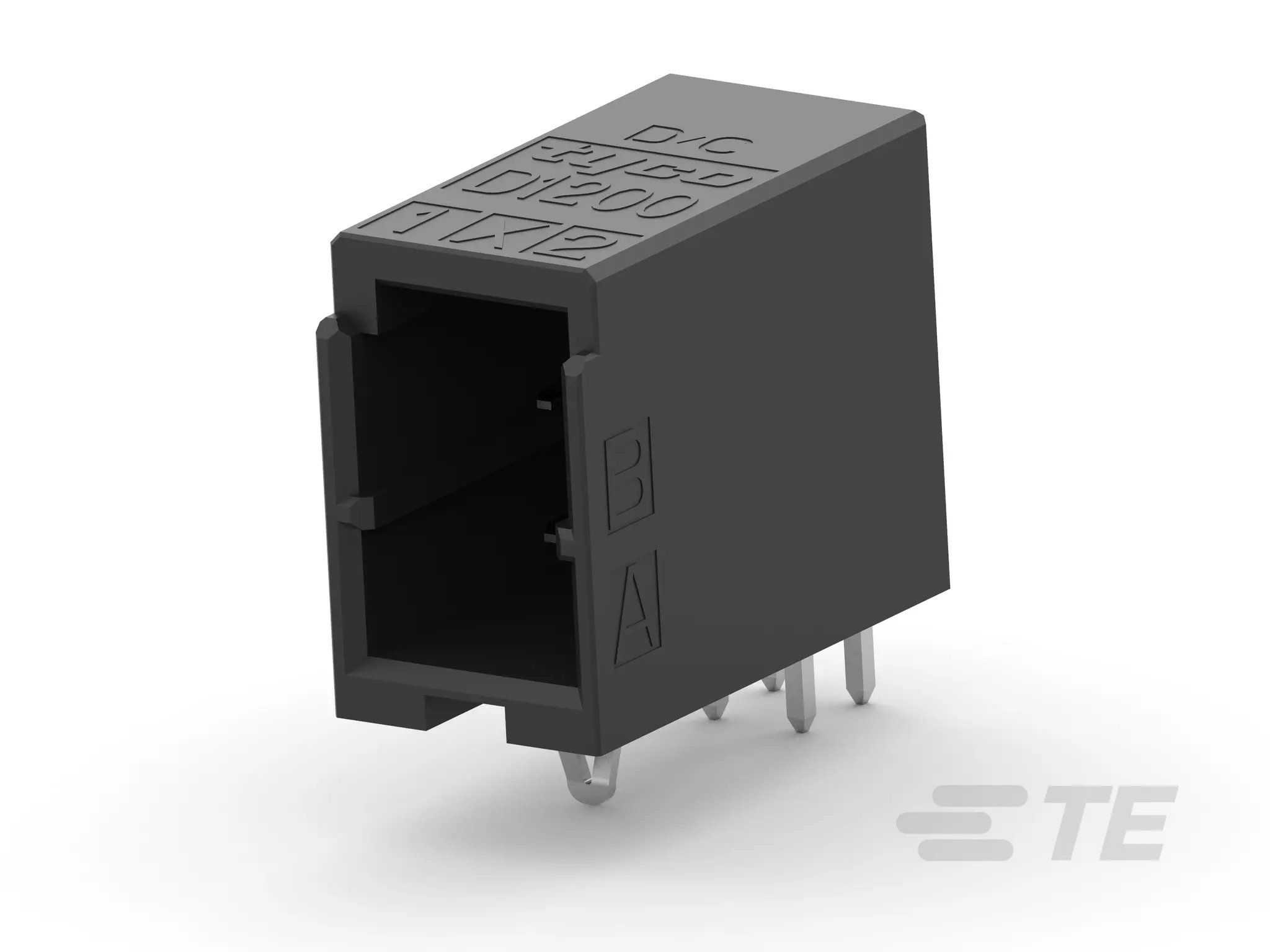 Produktfoto 1 von TE Connectivity Dynamic 1000 Leiterplattenleiste Horizontal, 4-polig / 2-reihig, Raster 2.5 mm Raster Platine,