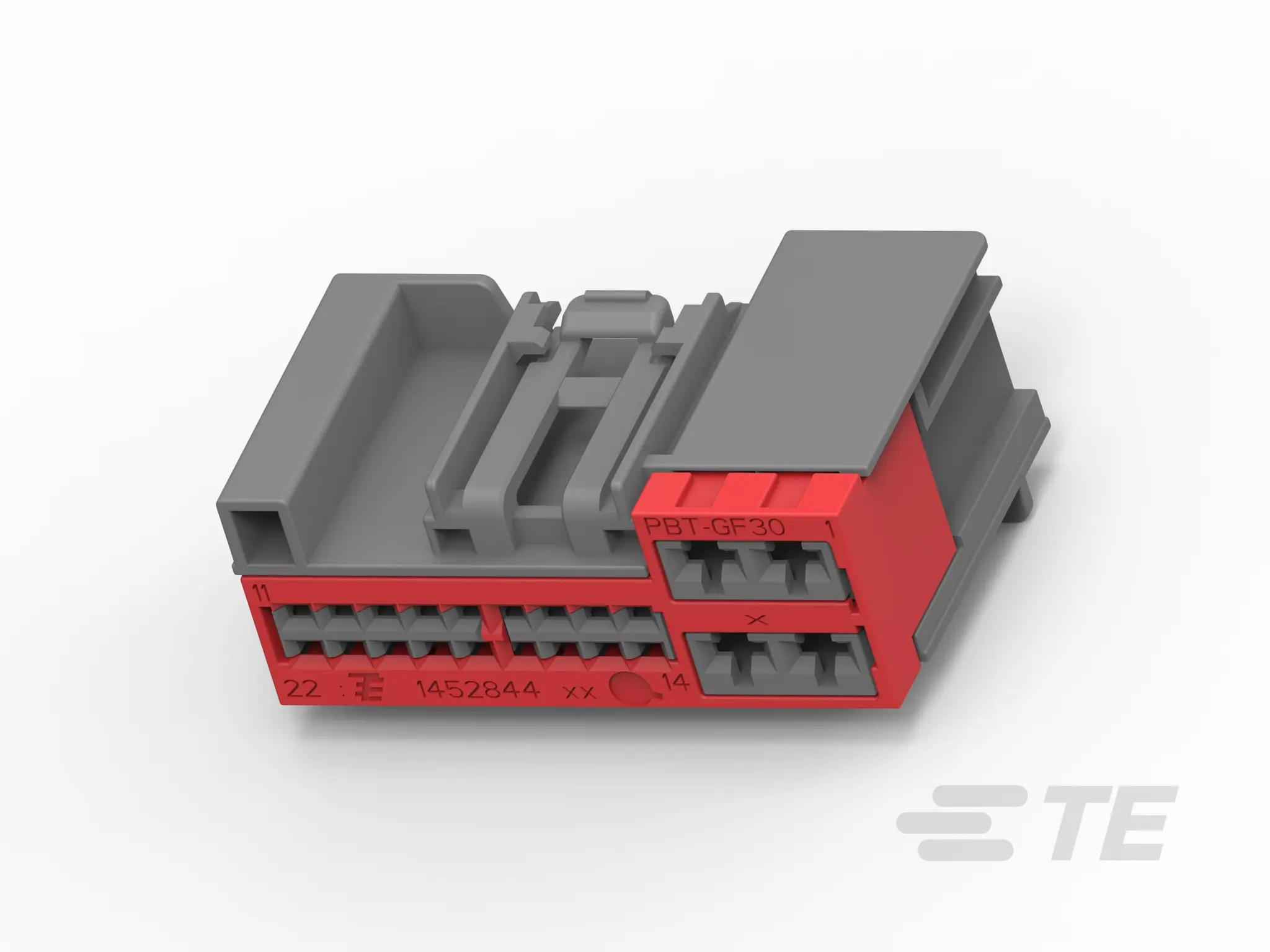 Produktfoto 1 von TE Connectivity Get .64 Connector System Leiterplattenleiste 180°, 22-polig / 2-reihig, Raster 5 mm Raster Kabel,