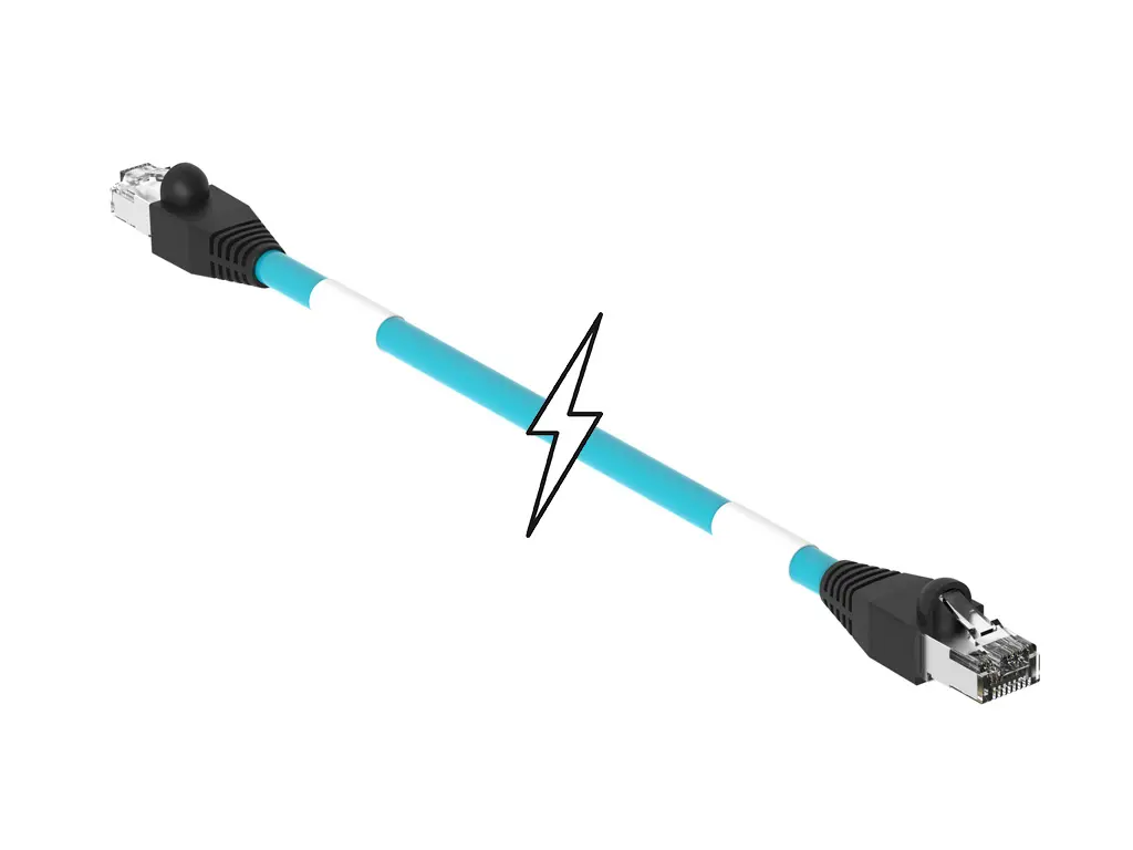 Produktfoto 1 von Molex RJ45 Thin Ethernet Kabel, 5 m, Blaugrün Ungeschirmt, Aussen ø 6.1 mm Außen-ø , Thermoplastisches Elastomer