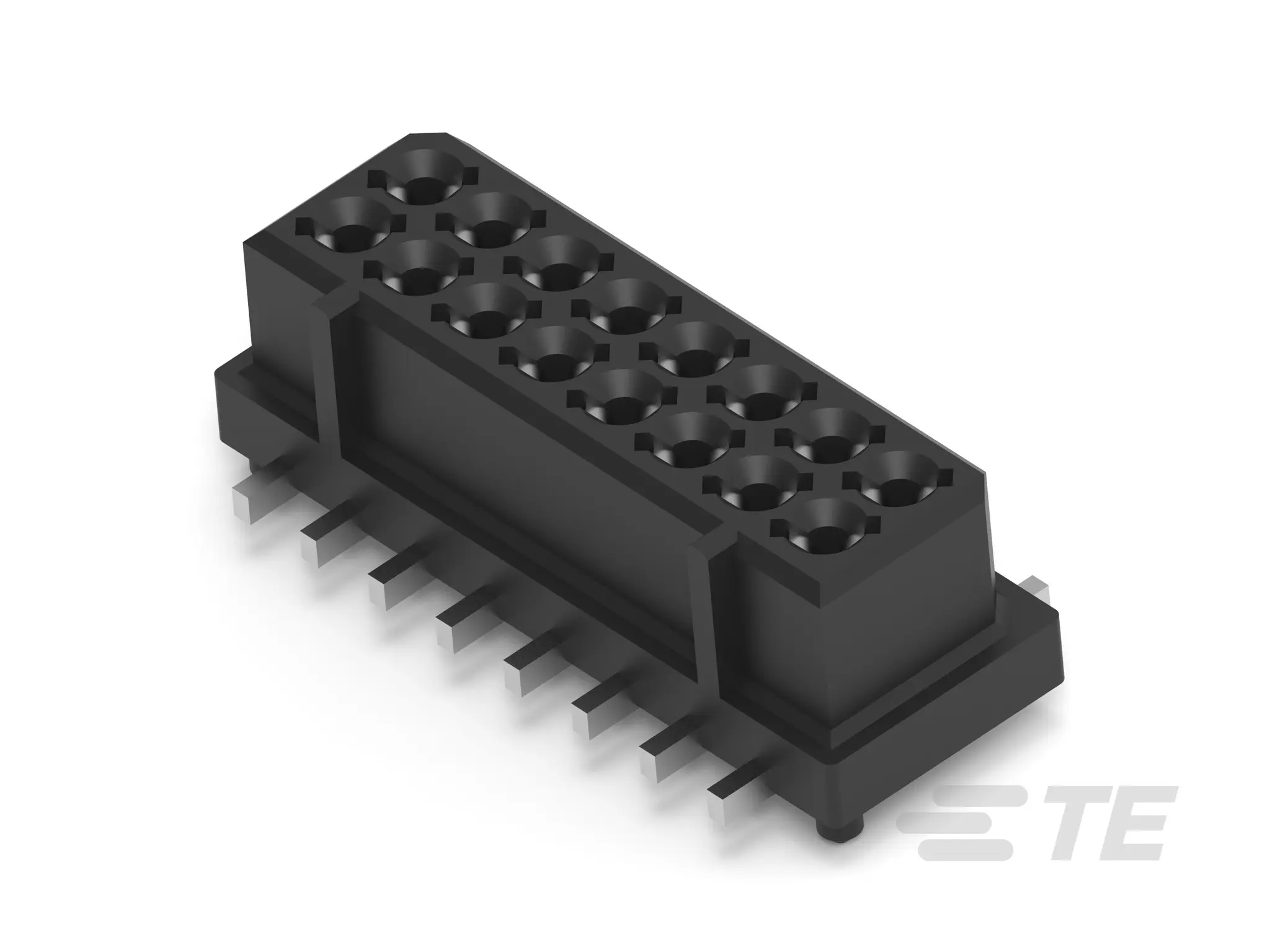 Produktfoto 1 von TE Connectivity 4-1756 Leiterplattensteckverbinder Vertikal Platine 16-polig / 2-reihig, Raster 1.25 mm SMD