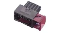 TE Connectivity AMP Automotive, Kfz-Steckverbinder, Gehäuse für Buchsenklemmen, Buchse, 2-polig, Braun / 1-reihig, 30A