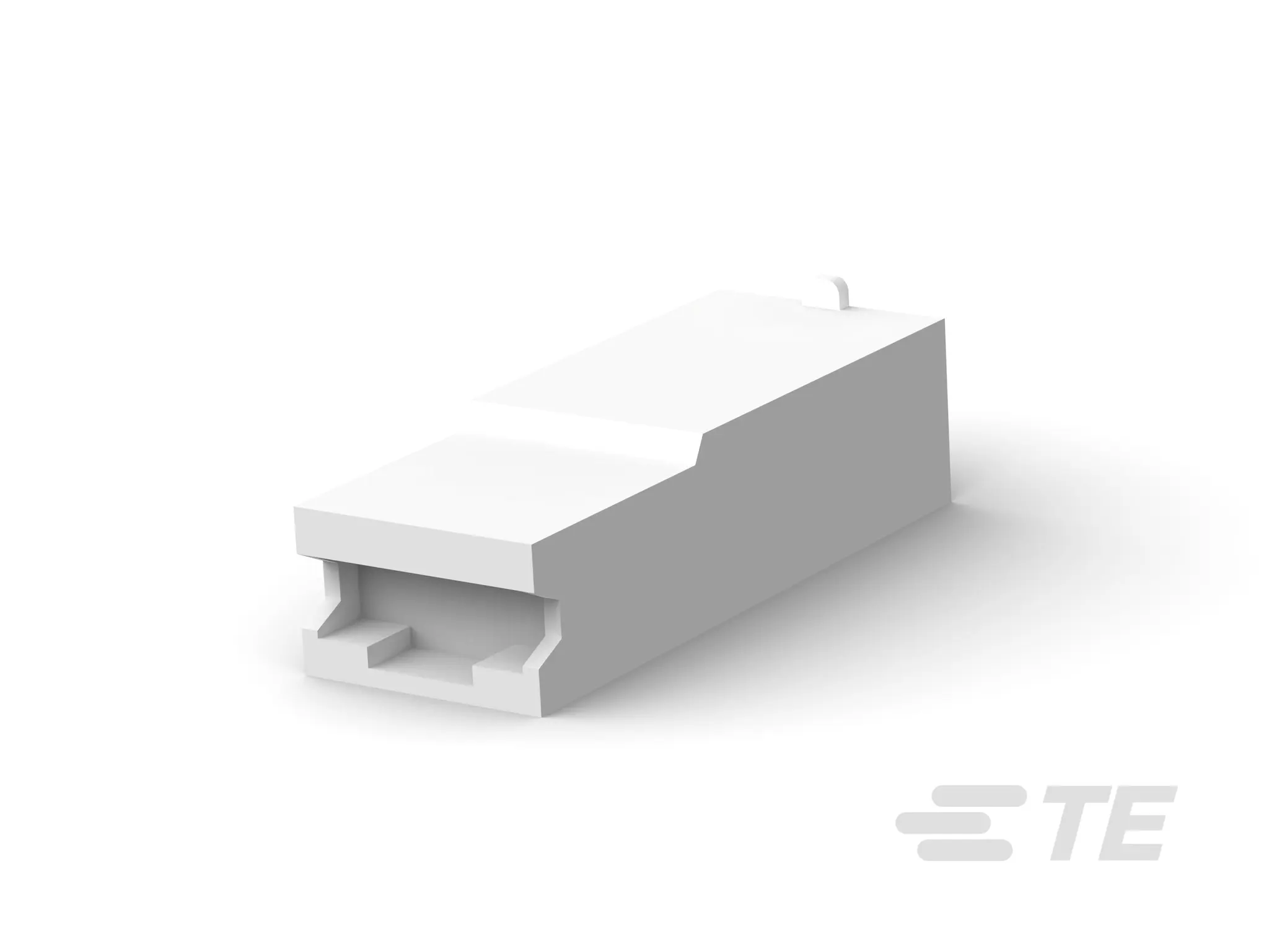 Produktfoto 1 von TE Connectivity Positive Lock 250 Crimpkontaktgehäuse, Steckerbuchse, Nylon, Natur, 1-polig
