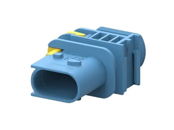 Produktfoto 1 von TE Connectivity Heavy Duty Sealed Connector Steckverbindergehäuse, Kabel, Gehäuse, Stecker, 2-polig, Blau / 1-reihig