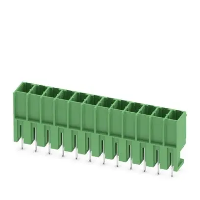 Produktfoto 1 von Phoenix Contact PCV Leiterplatten-Stiftleiste Gerade, 12-polig / 1-reihig, Raster 7.62mm, Ummantelt