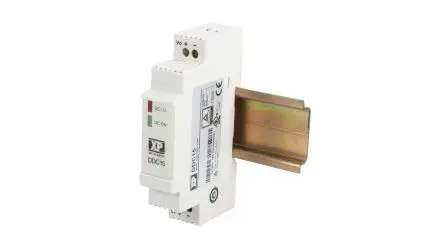 Produktfoto 1 von XP Power DDC15 DC/DC Konverter, 3V dc OUT 3.50 A DIN-Hutschiene 12V dc 1500 V 11.5 W -40 °C 70 °C