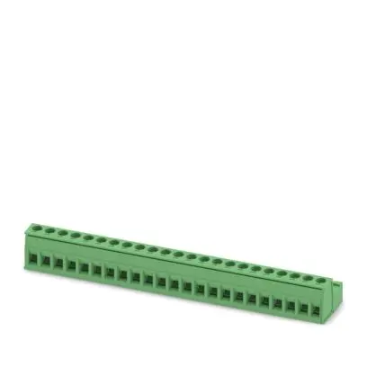 Produktfoto 1 von Phoenix Contact IC 2 Leiterplattensteckverbinder, 23-polig / 1-reihig, Raster 5.08 mm Schraubbefestigung