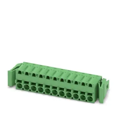 Produktfoto 1 von Phoenix Contact FKCS 2 Leiterplattensteckverbinder, 11-polig / 1-reihig, Raster 5.08 mm Steckfeder