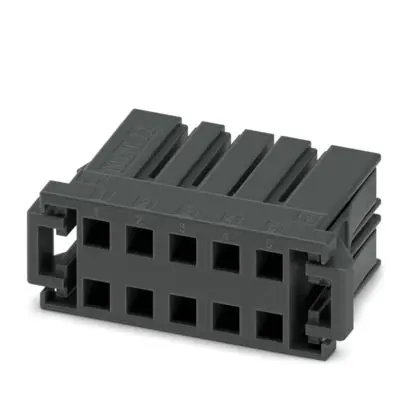 Produktfoto 1 von Phoenix Contact DD32PC Leiterplattensteckverbinder, 10-polig / 2-reihig, Raster 5.08 mm Crimpbefestigung