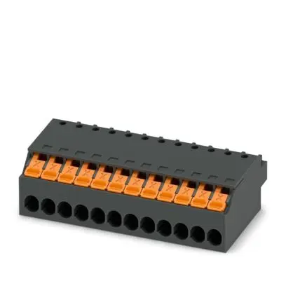 Produktfoto 1 von Phoenix Contact XPC 1 Leiterplattensteckverbinder, 12-polig / 1-reihig, Raster 3.5 mm Steckbar