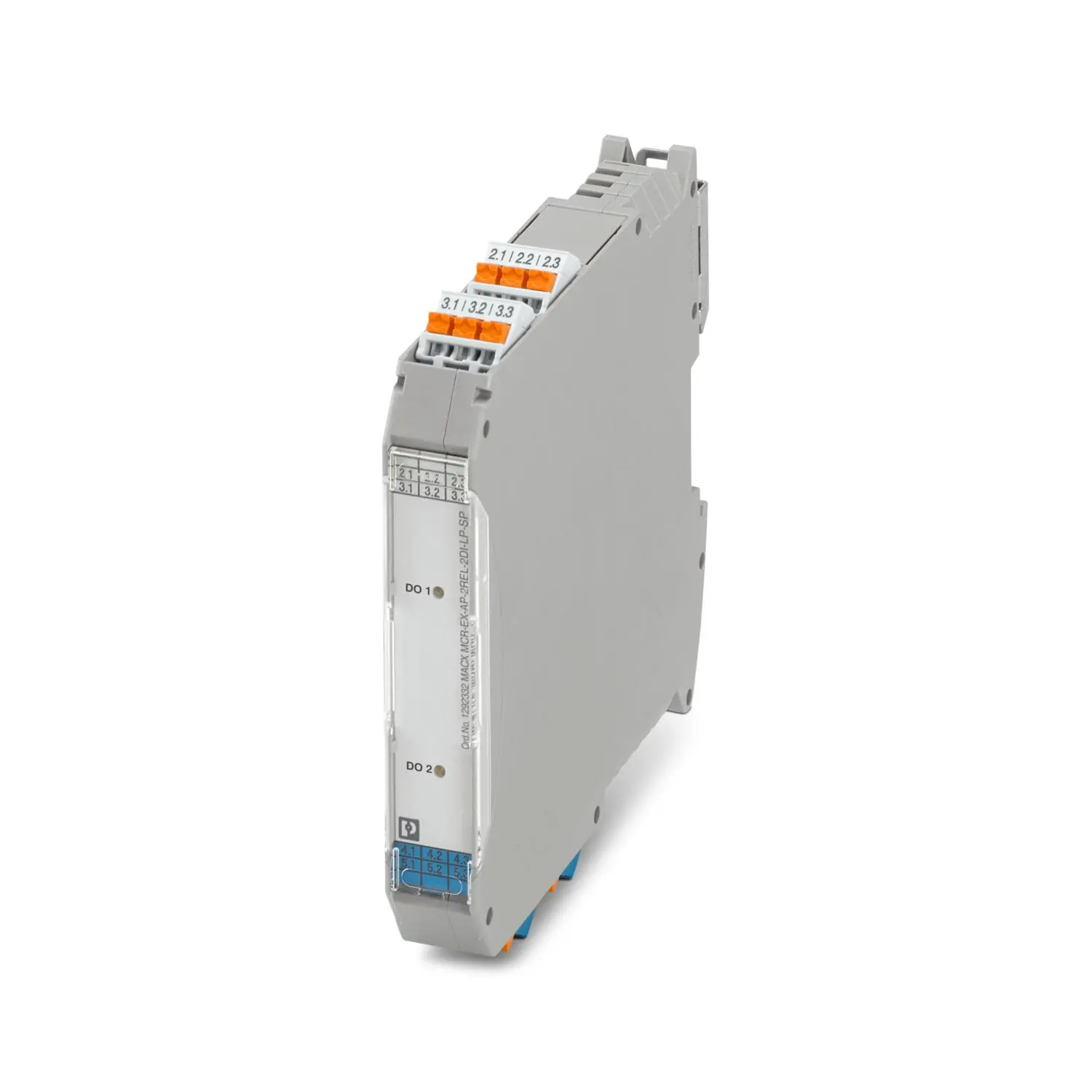 Produktfoto 1 von Phoenix Contact Serie MACX Relais, Spannung 12 to 31.2 V EIN / Spannung 1/45 V AUS DIN-Hutschiene, ATEX, IECEx