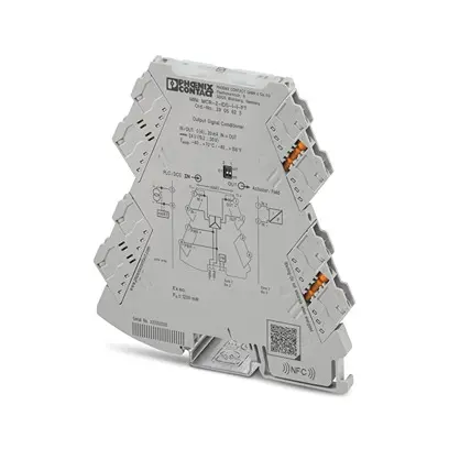 Produktfoto 1 von Phoenix Contact Serie 2905625 Signalwandler 24 V dc, Strom / Strom 20 mA AUS DIN-Hutschiene, ATEX