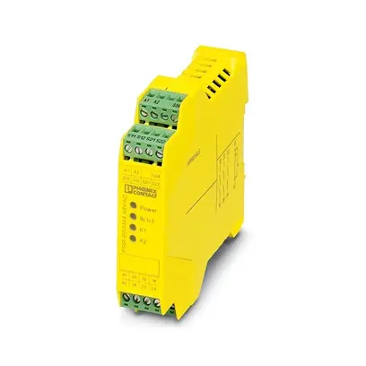 Produktfoto 1 von Phoenix Contact 2901429 Sicherheitsrelais, 230V ac/dc, 2-Kanal Sicherheitsrelais