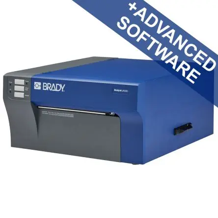 Produktfoto 1 von Brady J4000-UK-BWS Etikettendrucker bis 209.55 mm Etiketten Tragbares Gerät, UK