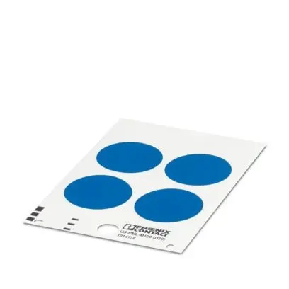 Produktfoto 1 von Phoenix Contact Gebotszeichen mit Piktogramm: Unmarked, Polyvinylchlorid Selbstklebend, B 50 mm, H 50 mm
