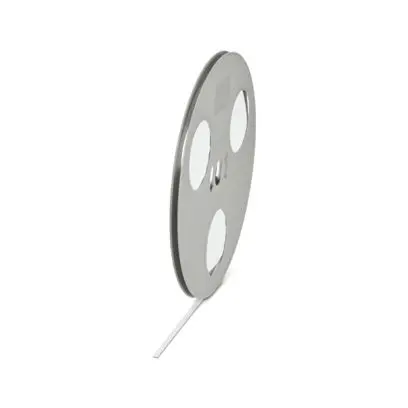 Produktfoto 1 von Phoenix Contact 800 Wärmeschrumpfschlauch, Polyolefin Weiß, Ø 4.5 mm, Länge 120m