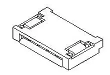Produktfoto 1 von Molex 51281-2294, SMD gewinkelt FPC-Steckverbinder, 22-polig, Raster 0.5 mm, Leiterplatte