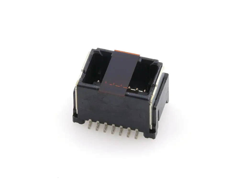 Produktfoto 1 von Molex 505433 Leiterplattenleiste Vertikal, 14-polig / 2-reihig, Raster 1.25 mm Raster Oberfläche, Kabel-Platine,