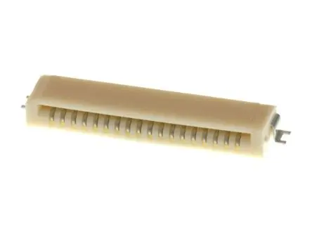 Produktfoto 1 von Molex 52852-1870, Oberfläche gewinkelt FPC-Steckverbinder, 18-polig, Raster 1 mm, Unterseite