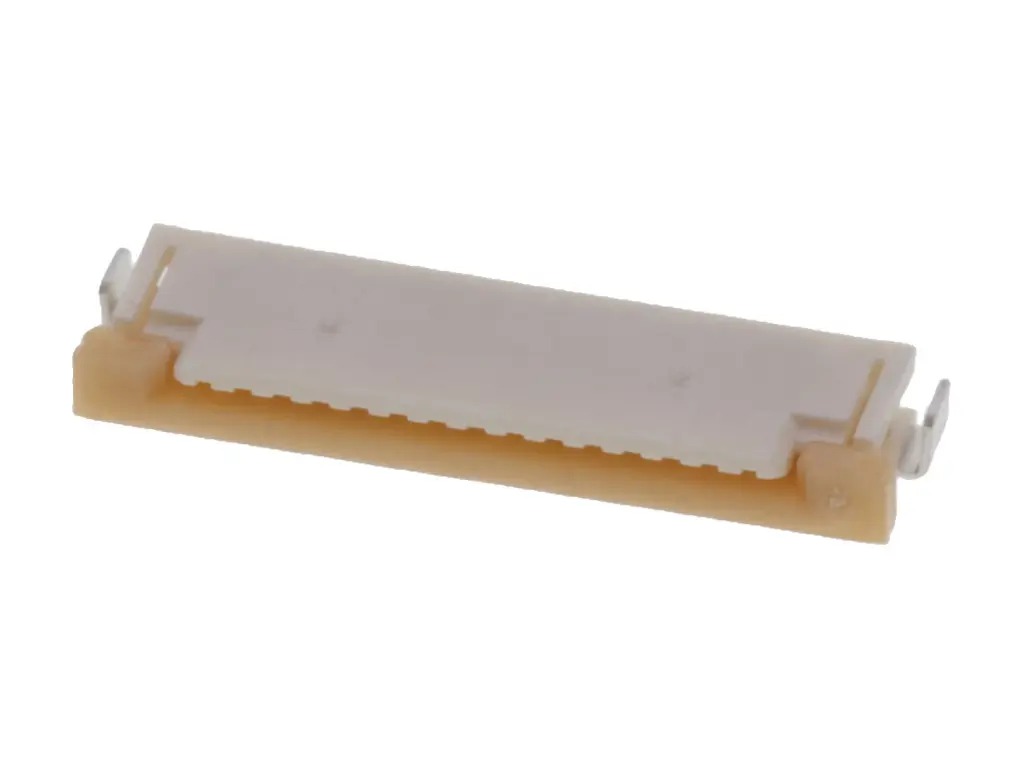 Produktfoto 1 von Molex 52207-1560, SMD gewinkelt FPC-Steckverbinder, 15-polig, Raster 1 mm, Eingang oben