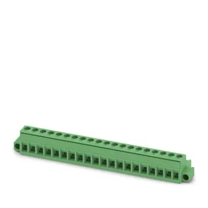 Produktfoto 1 von Phoenix Contact MSTB 2 Leiterplattensteckverbinder, Schraubanschlussklemme, 20-polig / 1-reihig, Raster 5 mm