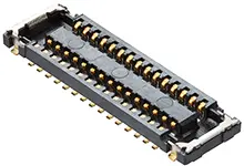 Produktfoto 1 von Molex 50555 Leiterplattenbuchse Vertikal Platine 40-polig / 2-reihig, Raster 0.4 mm SMD