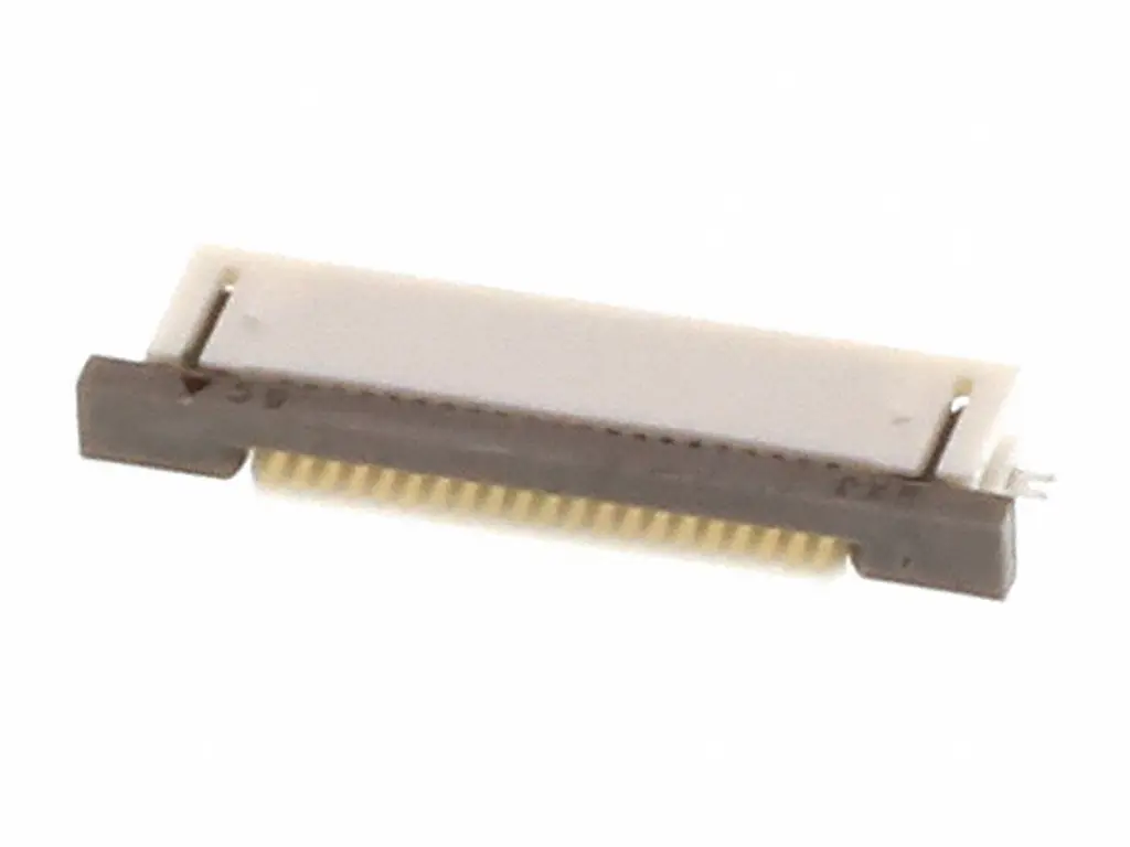 Produktfoto 1 von Molex 52437-2171, SMD gewinkelt FPC-Steckverbinder, 21-polig, Raster 0.5 mm, Unterseite