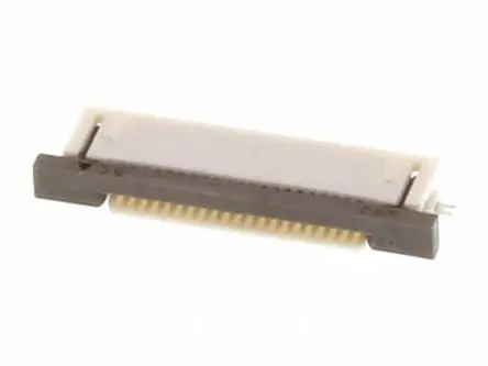Produktfoto 1 von Molex 52437-2171, Oberfläche gewinkelt FPC-Steckverbinder, 21-polig, Raster 0.5 mm, Unterseite