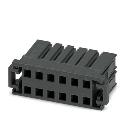 Produktfoto 1 von Phoenix Contact DD32PC Leiterplattensteckverbinder, 12-polig / 1-reihig, Raster 5.08 mm Crimpbefestigung