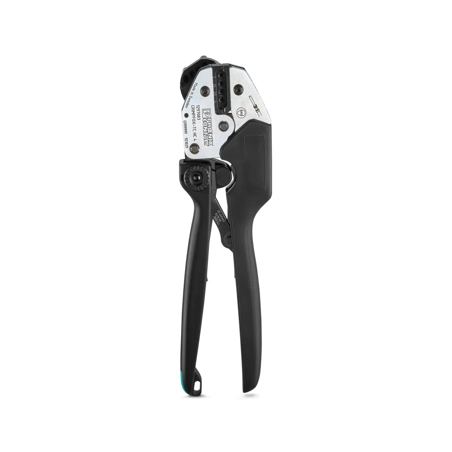 Produktfoto 1 von Phoenix Contact Crimpfox CRIMPFOX-TC HC 4 Crimp-Werkzeug für CK 1.6-ED, CK 2.5-ED, CK 4.0-ED Gedrehte Kontakte, 256 mm