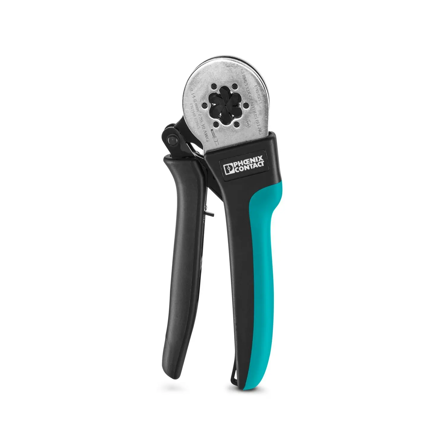 Produktfoto 1 von Phoenix Contact CRIMPFOX Hand Crimpzange / 26 → 10AWG für Unisolierte und isolierte Aderendhülsen