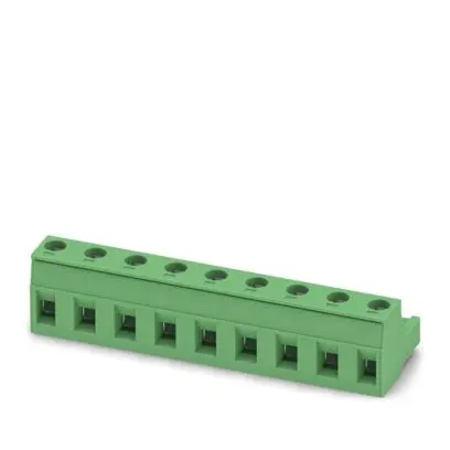 Produktfoto 1 von Phoenix Contact GMSTB 2 Leiterplattensteckverbinder, 9-polig / 1-reihig, Raster 7.5 mm Schraubbefestigung