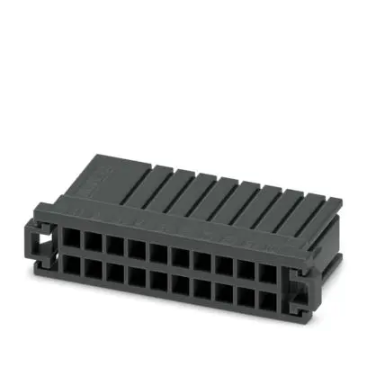 Produktfoto 1 von Phoenix Contact DD31PC 2 Leiterplattensteckverbinder, 20-polig / 2-reihig, Raster 3.81 mm Crimpbefestigung