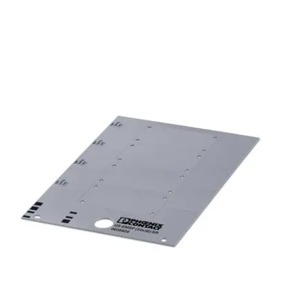 Produktfoto 1 von Phoenix Contact UCT-EM Polyvinylchlorid Gerätemarker für Anschlussklemmenblöcke