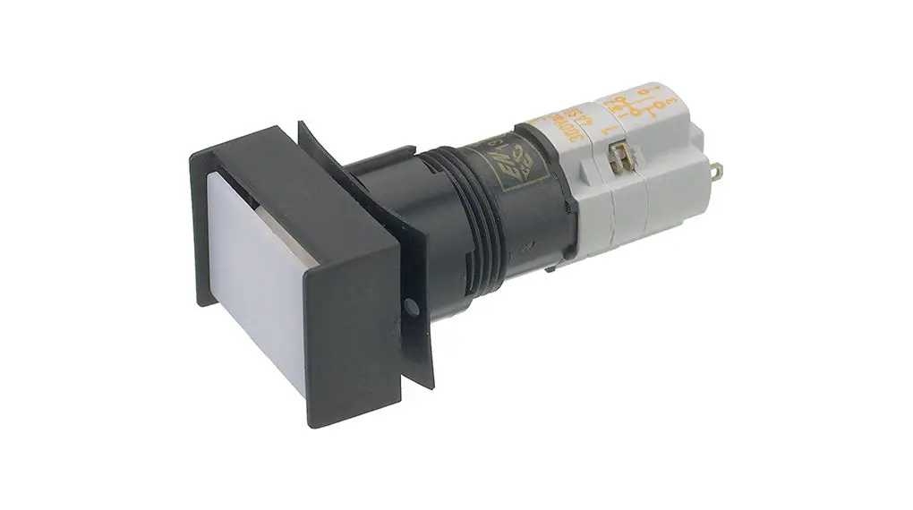 Produktfoto 1 von RAFI LUMOTAST 75 Beleuchteter Druckschalter beleuchtet Rastend THT, 1 NC + 1 NO 230V