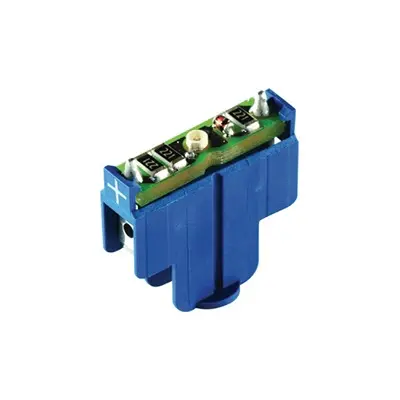 Produktfoto 1 von RAFI LED Leuchtmittel, Blau, 18.2 mm x 7.98 mm 24 V dc