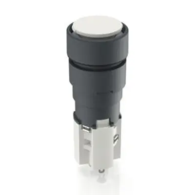 Produktfoto 1 von RAFI LUMOTAST 75 Beleuchteter Druckschalter beleuchtet Tastend THT, 1 NC + 1 NO 230V