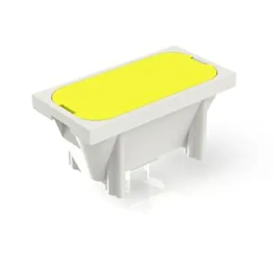 Produktfoto 1 von RAFI Taster, Lötanschluss Druckauslösung 9.5mm Taster Gelb