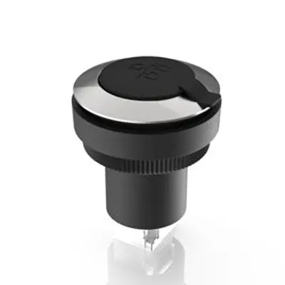 Produktfoto 1 von RAFI, RAMO 30 F RJ-Kupplung, RJ45, Cat.5, 1 -Port, L 34.5 mm, Typ Durchgangskabel